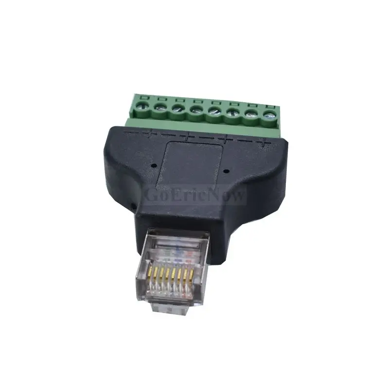 10 шт. сетевой кабель Conenctor RJ45 мужской/женский на 8pin разъем адаптера