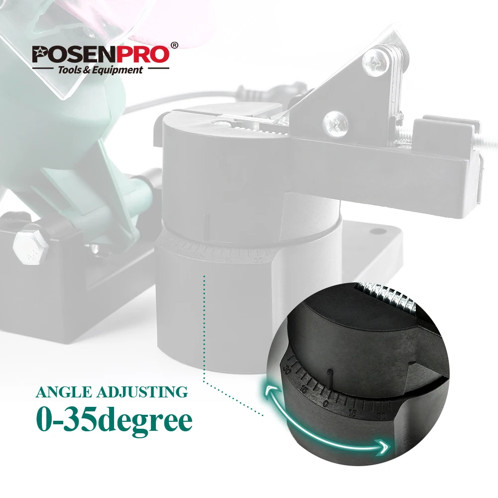 Electric Chain Saw Sharpener 220W Chain Grinder 100mm 4