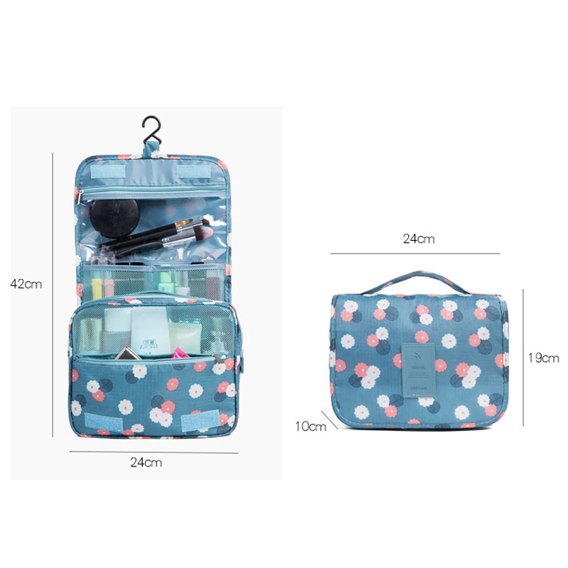 high quality Women Makeup Bags travel cosmetic bag Toiletries Organizer Waterproof Storage Neceser Hanging Bathroom Wash Bag