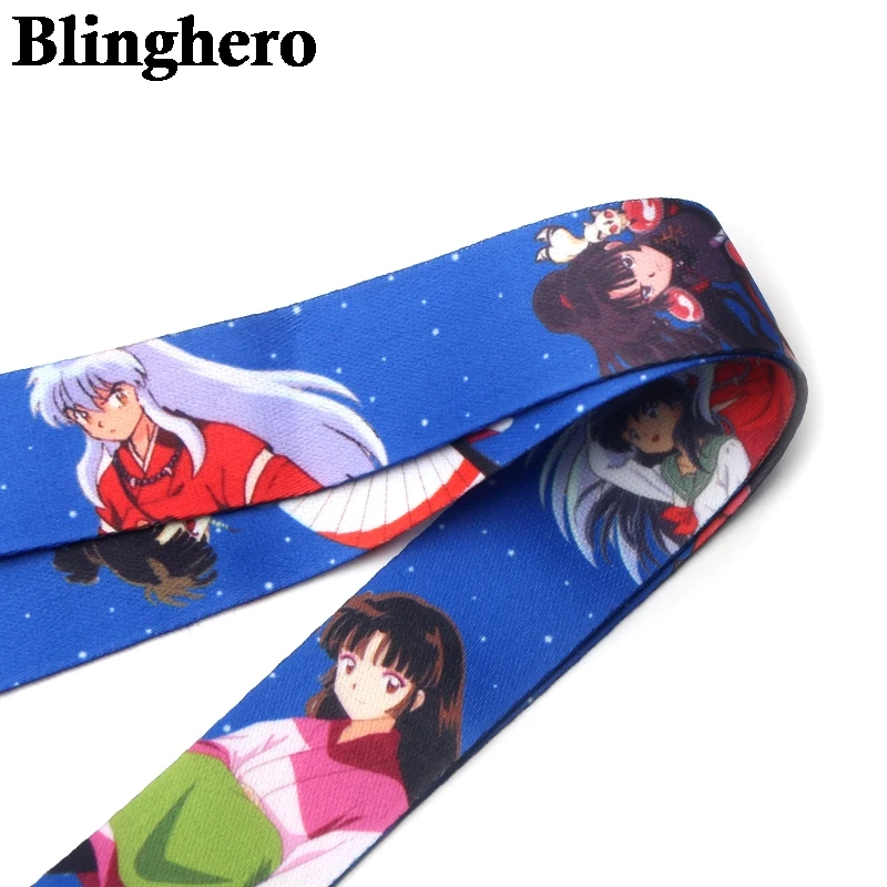 CA703 брелок для ключей Inuyasha лента шеи ремешки ID карты Пропуск Тренажерный зал