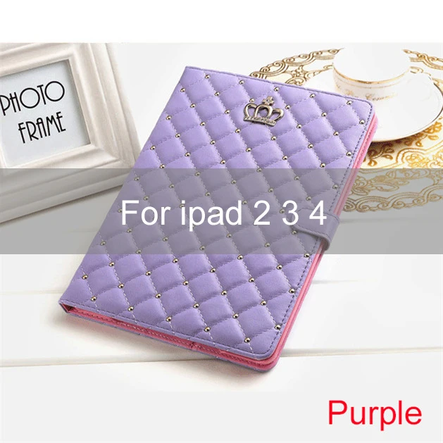 Essidi Модный чехол для IPad 2, 3, 4 5 6 Smart Auto Wake Sleep PU кожаный чехол для планшета для IPad 2, 3, 4 5 6 для женщин девочек - Цвет: For ipad 2 3 4