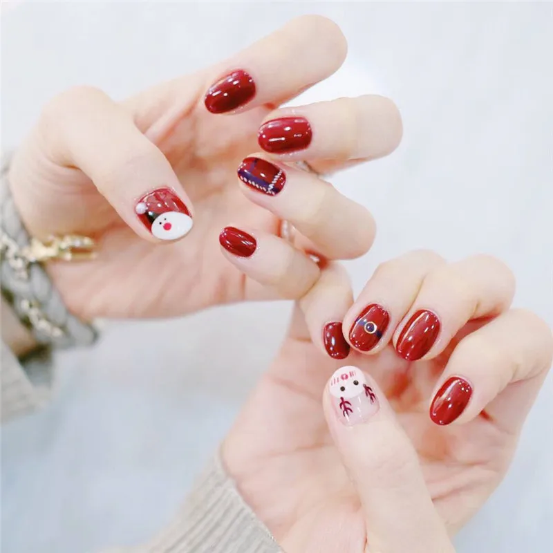 

2019 Fashion Leopard Designs Valentine Love Nail Polish Art Stickers Patch DIY Manicure nail Decoration Tools for Ladies DA137