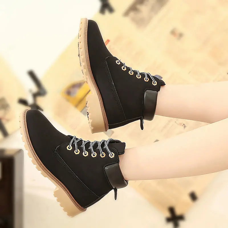 

Women snow boots 2019 new warm students winter boots women shoes velvet martin ankle boots ladies winter shoes woman botas