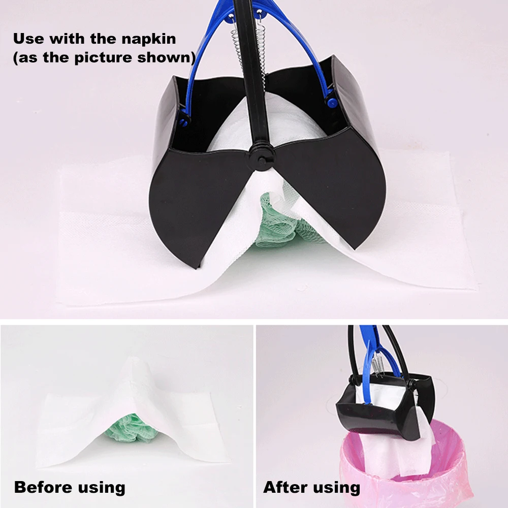 Portable Pet Long Handle Animal Dog Poop Pooper Cleaner Scooper Scoop Shovel Pick Up Waste Picker Outdoor Cleaning Tools