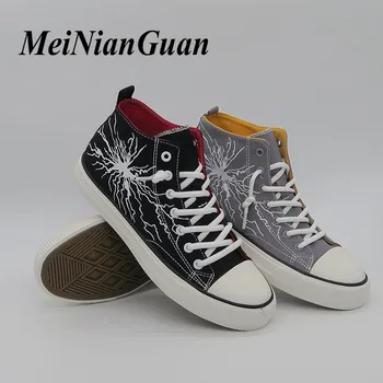 

Youth Sneakers Man Running Shoes Sport Light Flat Sneakers Male Sports Shoes Lace Up Running Male Tennis Black Espadrilles A1