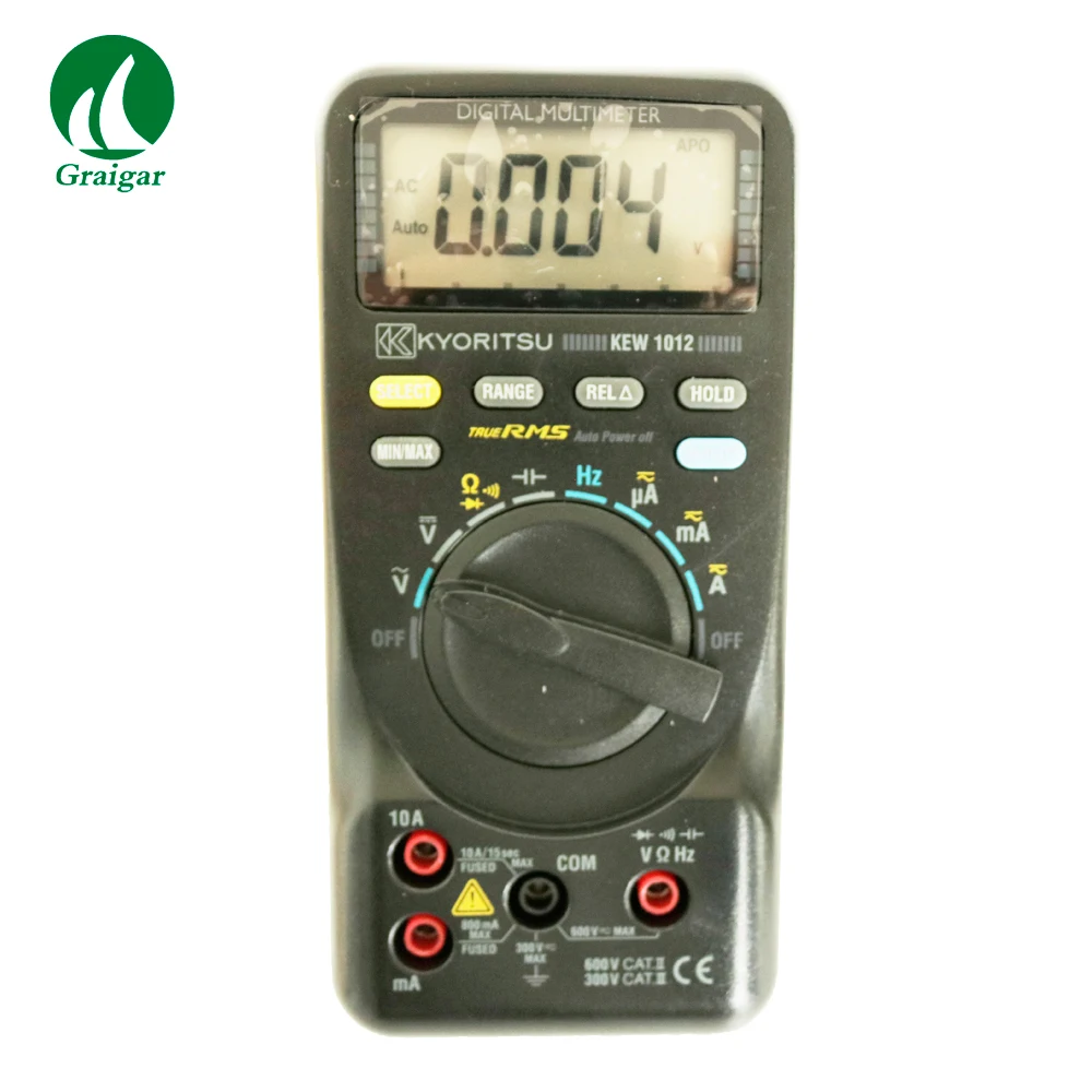 KYORITSU Multimeters KEW1012 True RMS Digital KEW 1012 AC/DC Tester