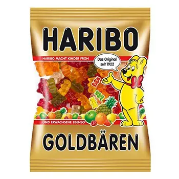 

Haribo Orsetti Dorati, Orsetti di Gomma, Caramelle, elastici di frutta, in borsa, borsa, 200 g