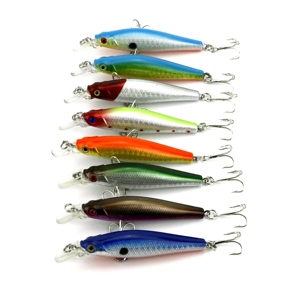 

MI-025. fishing lures 8.9CM 8.5G luminous bait plastic fishing pesca