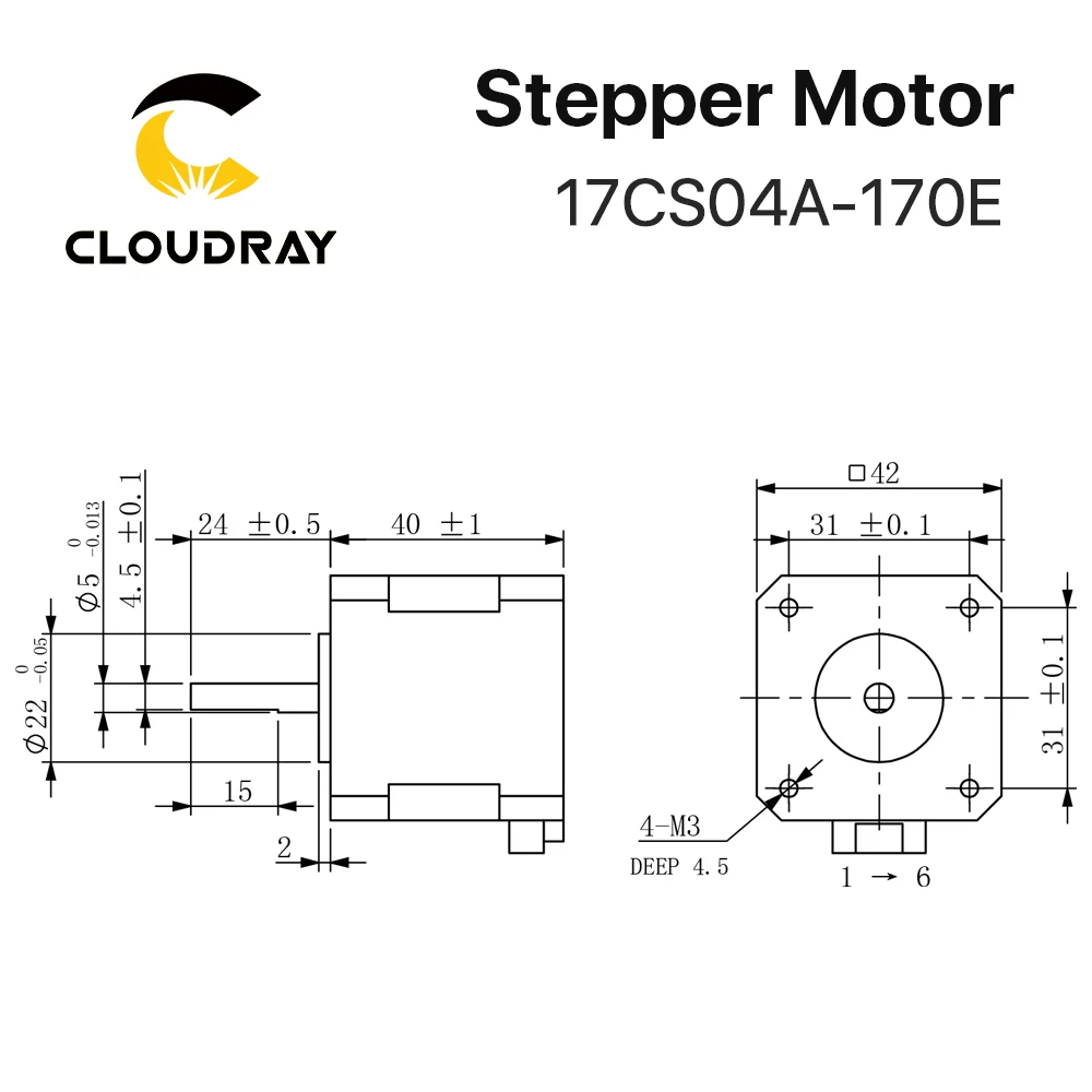 cloudray nema 17 042n m 17a para impressora 3d cnc xyz 03
