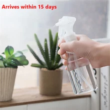 200 mL taşınabilir plastik sprey şişesi şeffaf makyaj nem Atomizer Pot ince sis püskürtücü şişeleri saç kuaförlük araçları