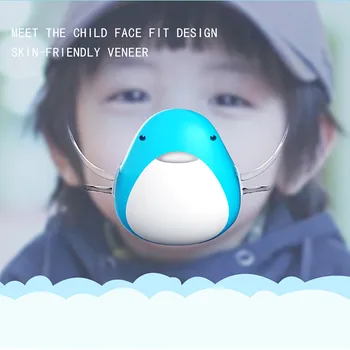 

Children's Intelligent Mask with filters Electric Anti-Pollen Allergy Paint Automatic Air Supply Electronic Mask mascarillas A60