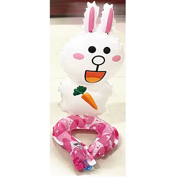 25 шт./лот воздушный шар на запястье животное фольгированный шарик, мультфильмы на день рождения вечерние подарок на день детей носить на запястье - Цвет: White rabbit