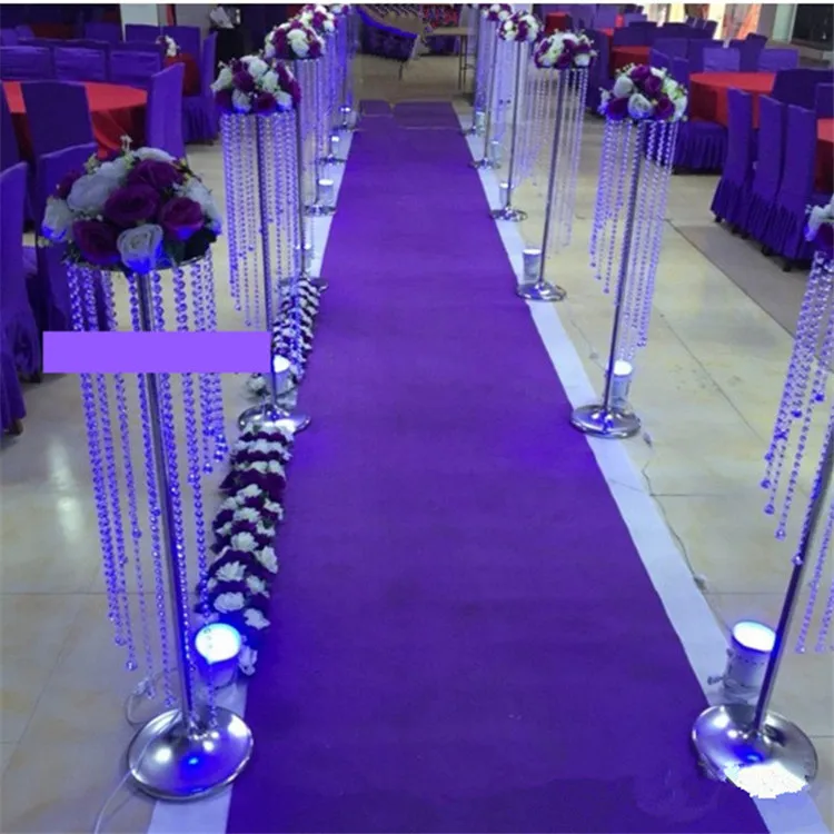 Nueva cortina de abalorios de cristal acrllico en forma de S que gira camino plomo boda accesorios noria sirena