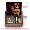 Creative color print anime Elfen Lied music theme Lilium lucy print 18-Note Wood Musical Box Music Toys for Kids girls friends ► Photo 3/6