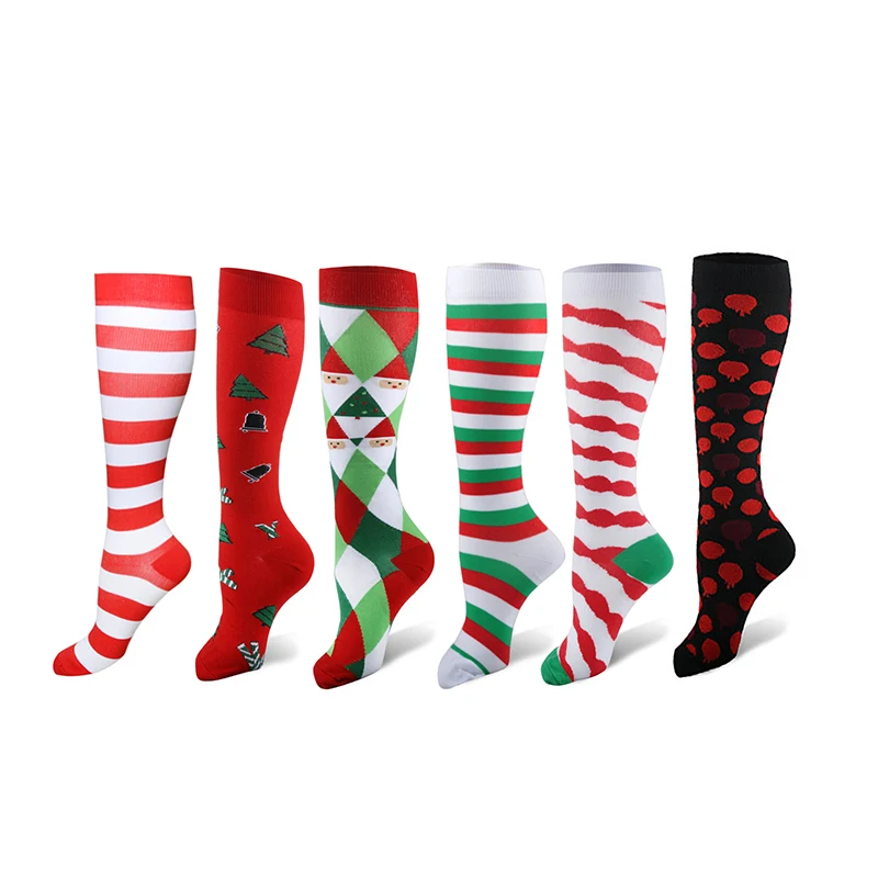 

Compression Socks Men Women Fit Running Flight Travel Sports Running Soccer Cycling Socks Fashion Funny Christmas Stocking
