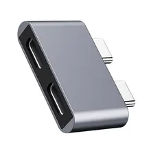 Adaptateur USB type c/USB 3.0, connecteur Thunderbolt 3 pour Macbook Pro Air, convertisseur de charge, protection de l'interface de transmission