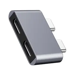Adaptateur USB type c/USB 3.0, connecteur Thunderbolt 3 pour Macbook Pro Air, convertisseur de charge, protection de l'interface de transmission 