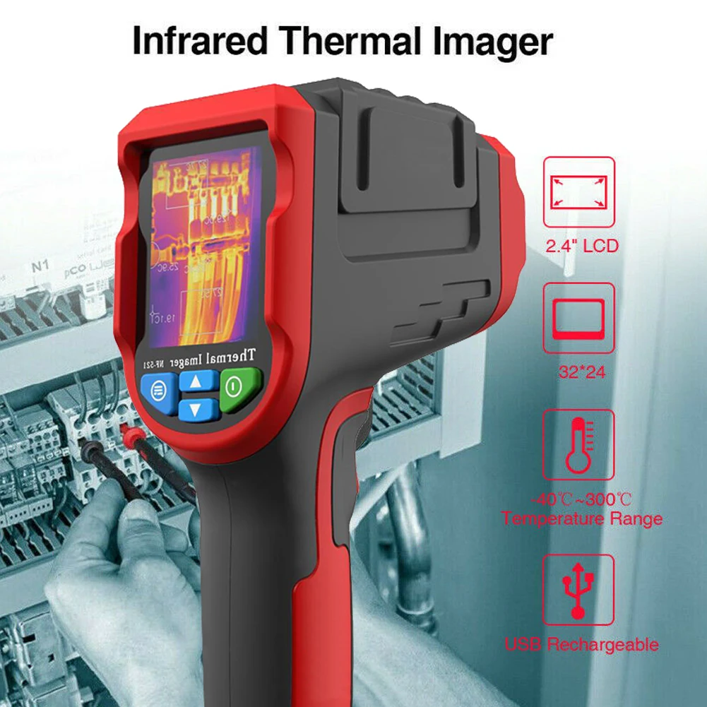 Infrared Thermal Imager Handheld Electronic Kids Adults Measuring Tools IR Devices Labor Protection Temperature Camera Portable