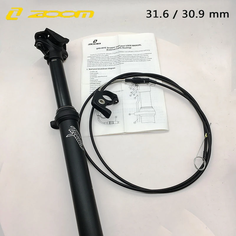 Zoom Satori Adjustable Height Seatpost 30 9 31 6mm 460mm Air Seatpost 150mm Outernal Cable Remote Control Seatpost Dropper Bicycle Seat Post Aliexpress