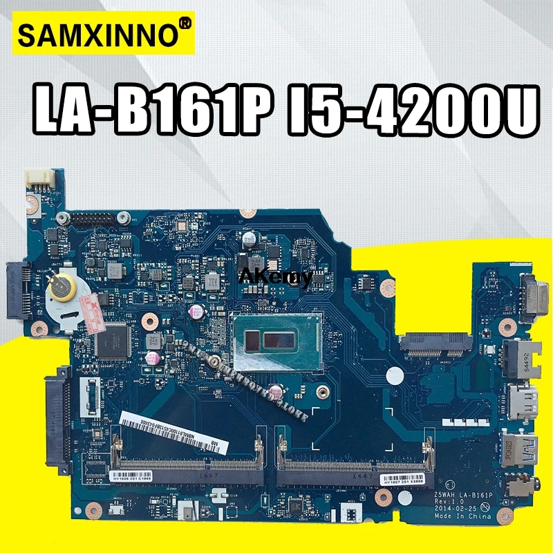 LA-B161P материнская плата для ноутбука ACER Aspire E5-571G E5-571P E5-571 E5-531 материнская плата Z5WAH LA-B161P I5-4200U Тесты
