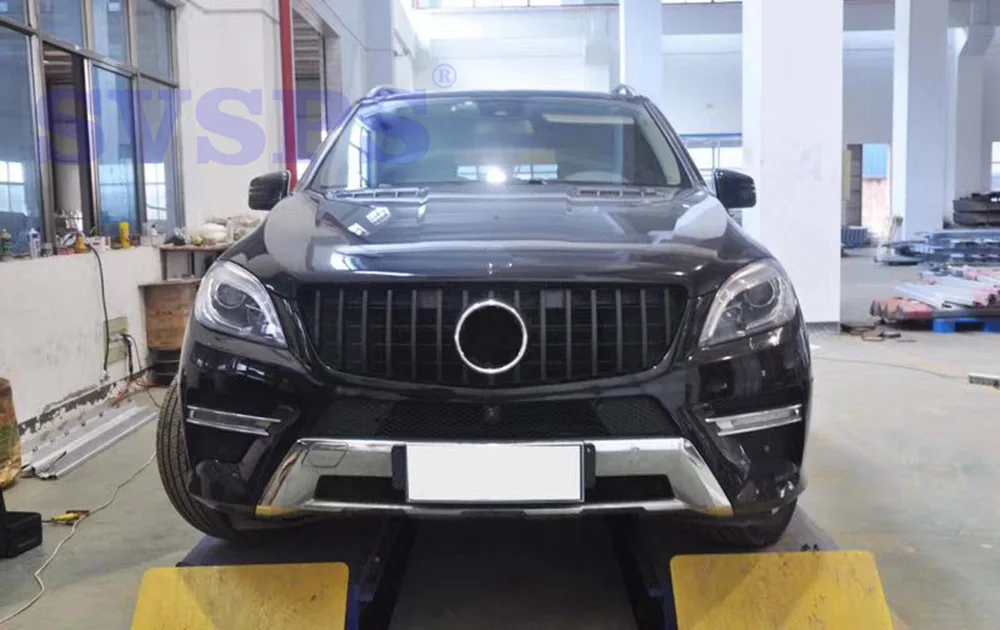 Автостайлинг детали для настройки передняя средняя решетка гриль Mercedes Benz M Class ML63