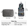 Hanging Travel Toiletry Bag for Men and Women Makeup Bag Cosmetic Beautician Folding Bag Bathroom and Shower Organizer toilettas ► Photo 2/6