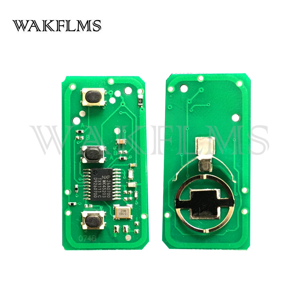 S000048000 Valeo A03TAA Flip Remote Car Key Fob 433MHz H Chip For 2012 2013 2014 2015 2016 2017 Toyota Corolla Toyota Auris Aygo