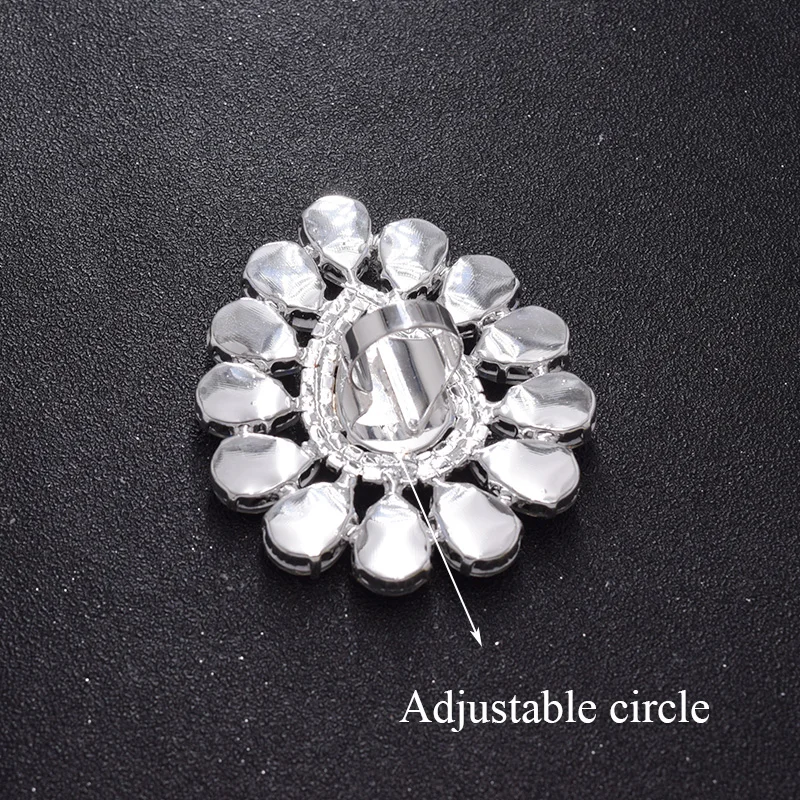 Shiny Crystal 8cm Water drop Big Ring Women Adjustable Fashion show ring for Wedding Jewelry crystal rhinestones Shining gift