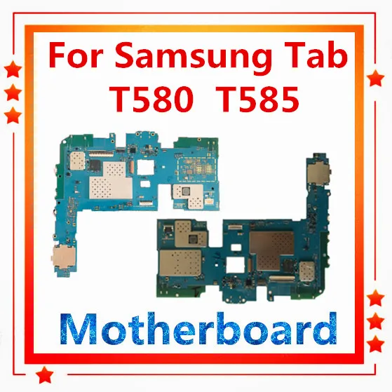 

for Samsung Galaxy Tab A 10.1 T580 T585 motherboard unlocked replaced panel/fee Android OS mainboard logic board with full chips