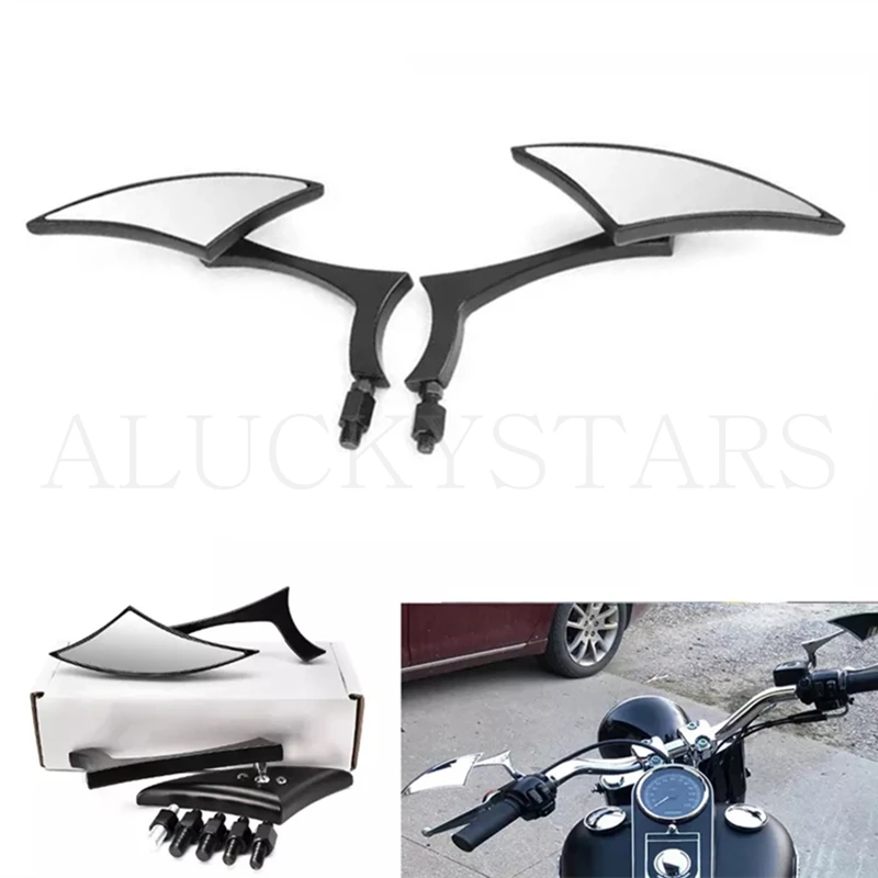 Specchietti Retrovisori Per Bicicletta Cromati Neri Specchietto Laterale Per Harley Xr1200 Xr1200X Xr 1200 1200X 48 Forty-Eight 72 72 72 72X48X72