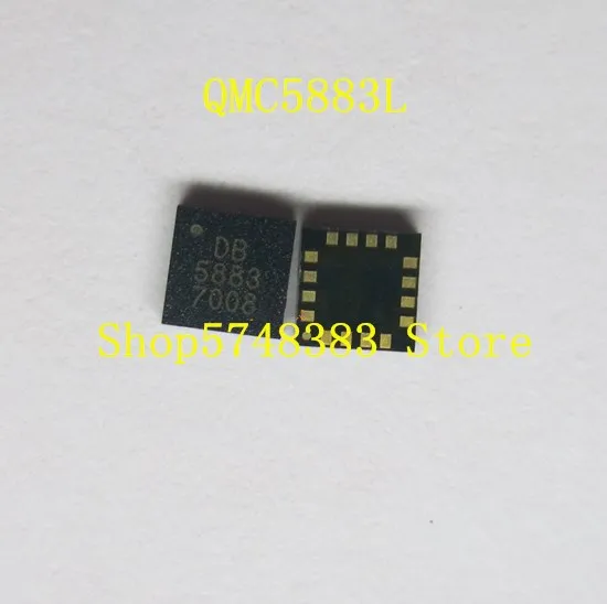 5 шт. 10 шт./лот QMC5883L 5883 Φ LGA16 Chip новая Оригинальная фотография|Аксессуары для