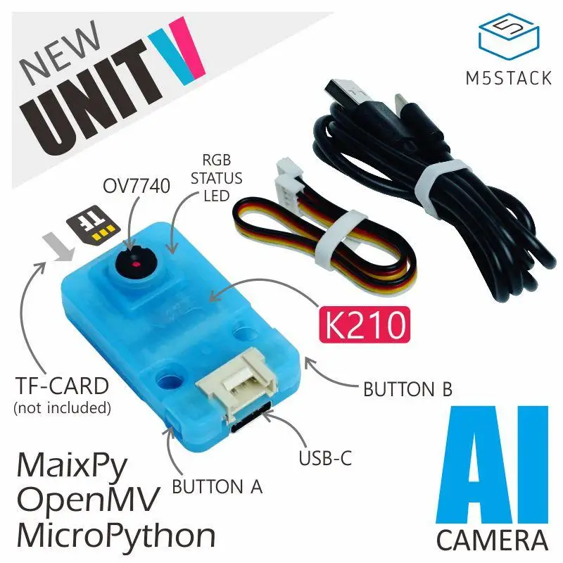 M5Stack   K210  ǻ AI ī޶, OV7740
