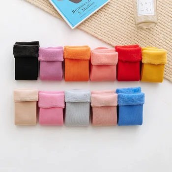 

KingDeng Children Keep Warm Socks Winter Harajuku Fluffy Glitter Fashion Neon Anti Slip Cotton Children Sock Fashion Design