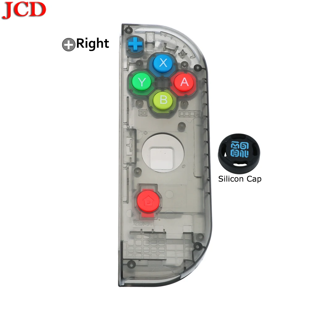 JCD, корпус, оболочка, сделай сам, прозрачный, красный, синий, сменные Чехлы, настраиваемая КРЫШКА ДЛЯ NS, для переключения, контроллер для Joy-Con