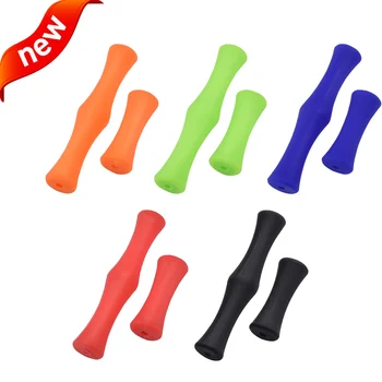 

1pc Bowstring Finger Tab Guard Bowstring Saver Protective Finger soft Silicon Release for Archery Hunting 4 color Free shipping