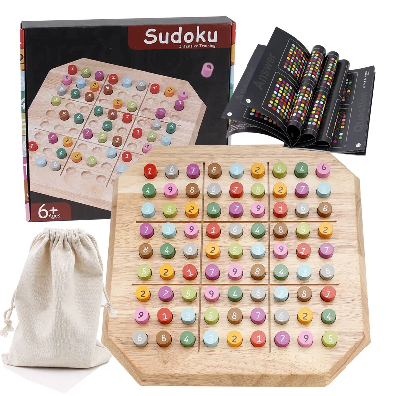 

Sudoku Game Sudoku Intellectual Challenge Parent And Child Educational Tabletop Toys Mathematics