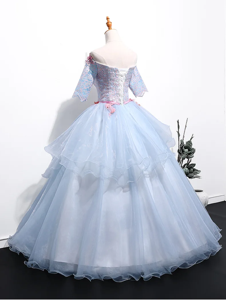 Винтажные пышные платья с открытыми плечами Vestidos De 15 Anos вечерние платья для танцев Robe De Quinceanera