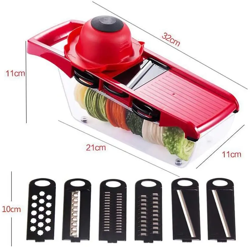 

Vegetable Chopper Multifunctional Slicer Dicer Household Kitchen Manual Grater Cutter