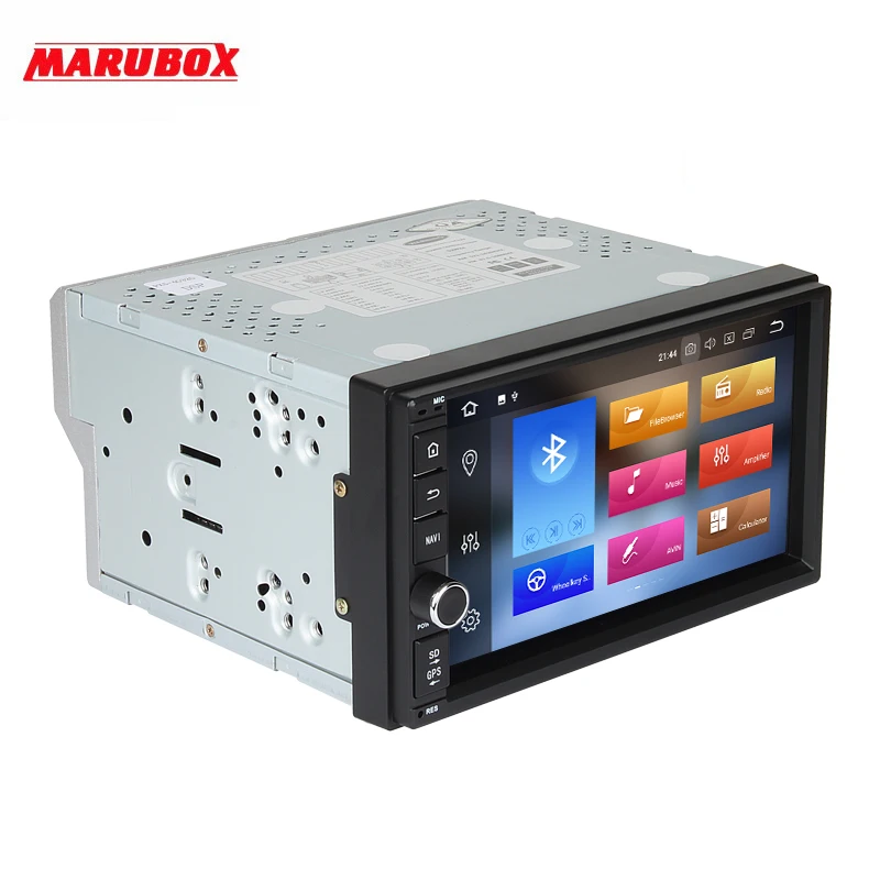 MARUBOX 706PX5DSP головное устройство универсальное 2 Din 8 ядро Android 9,0, 4 Гб оперативной памяти, 64 ГБ, gps навигация, стерео радио, Bluetooth, без DVD