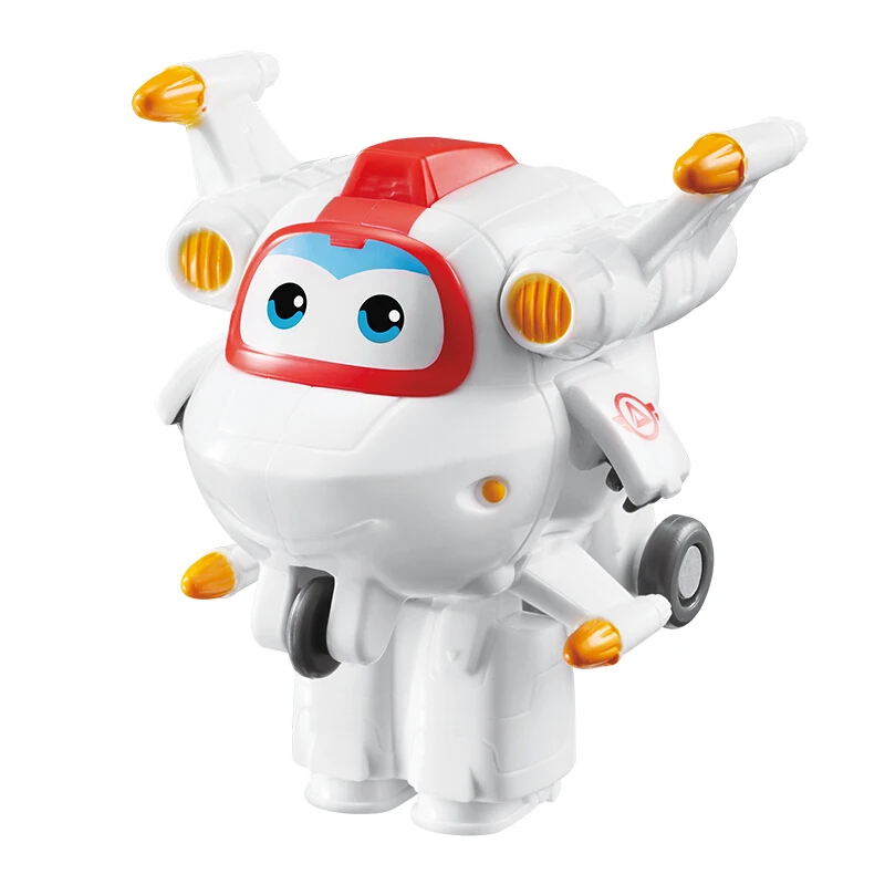 Новейшее мини превращение супер крыльев мини самолет ABS робот игрушка фигурки супер крыло ZOEY/совок деформации игрушки - Цвет: No Box Astro