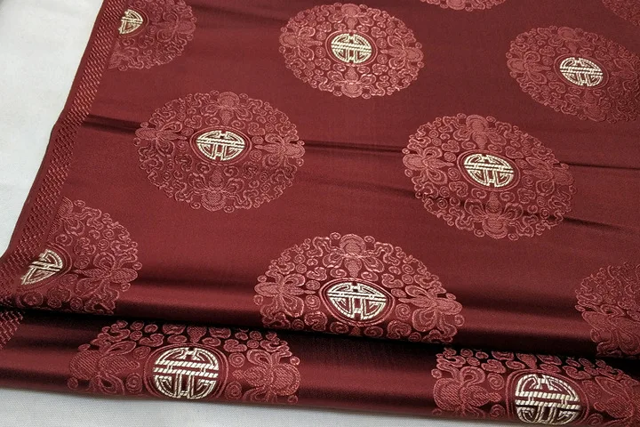 Tang платье монгольский халат материал телевизионная прядильная ткань декоративная подушка шелковая атласная драпировка из жаккардовой парчи