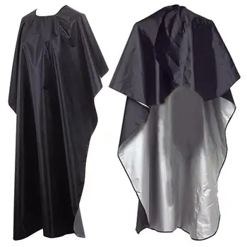 

Cutting Hair Waterproof Cloth Black Large Size Beauty Salon Hairdressing Barbers Hairdresser Gown Cape
