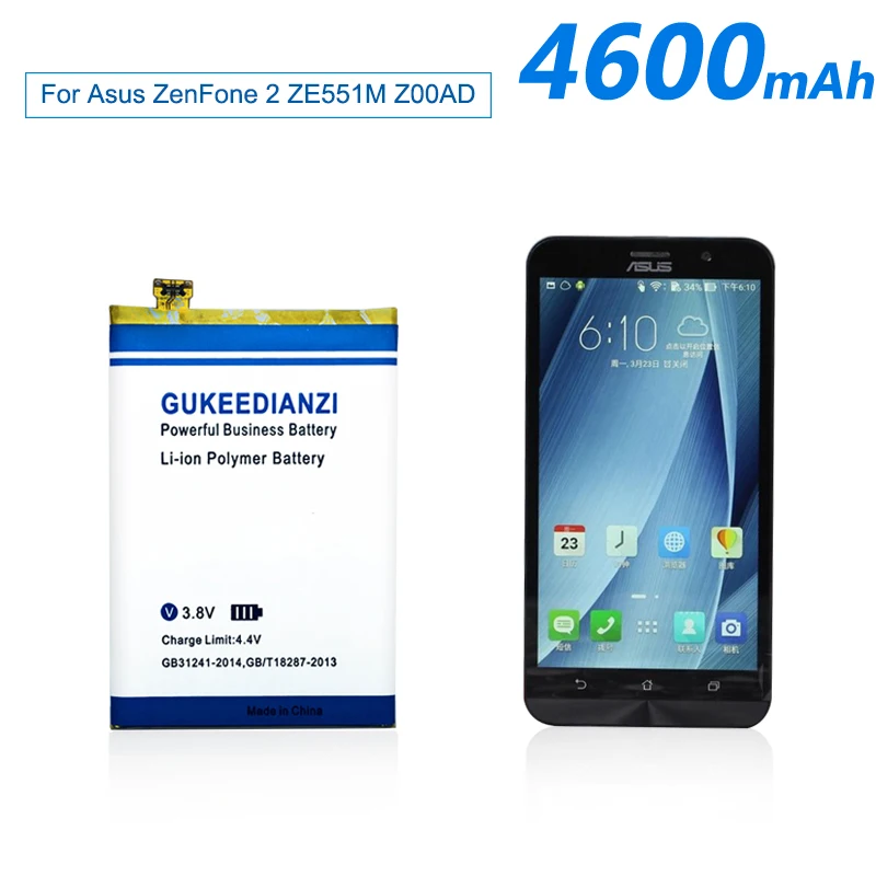 4600 мАч 2019 новый аккумулятор C11P1424 для сотового телефона Asus ZenFone 2 ZenFone2 Z00AD Z00BD ZE551ML
