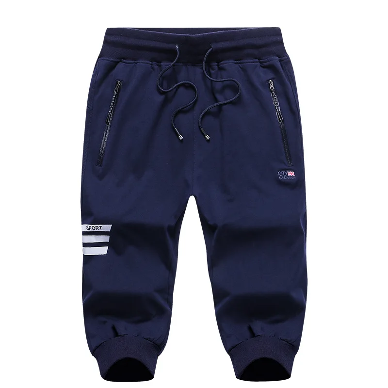 

Sports Capri Pants Men's Summer Thin Section Fat Extra Large Plus-sized Casual Pants Loose Men's Trousers
