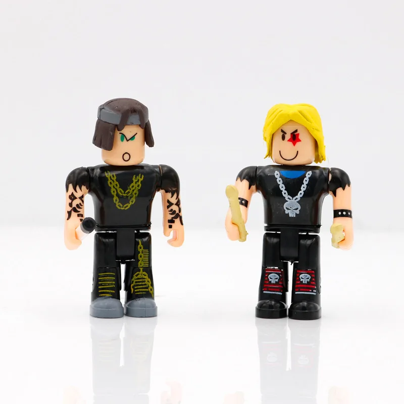 ROBLOX панк Rockers Mix & Match набор 7 см ПВХ Suite куклы для мальчиков игрушки модели Фигурки