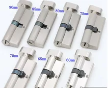 

Door Hardware 60 70 80 90mm Security Copper Door Lock Cylinder Interior Bedroom Living Lock Handle Brass Key Locking