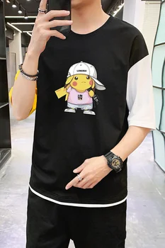 

Weilinte harajuku Summer T-shirt hip hop tshirt men Short tshrit