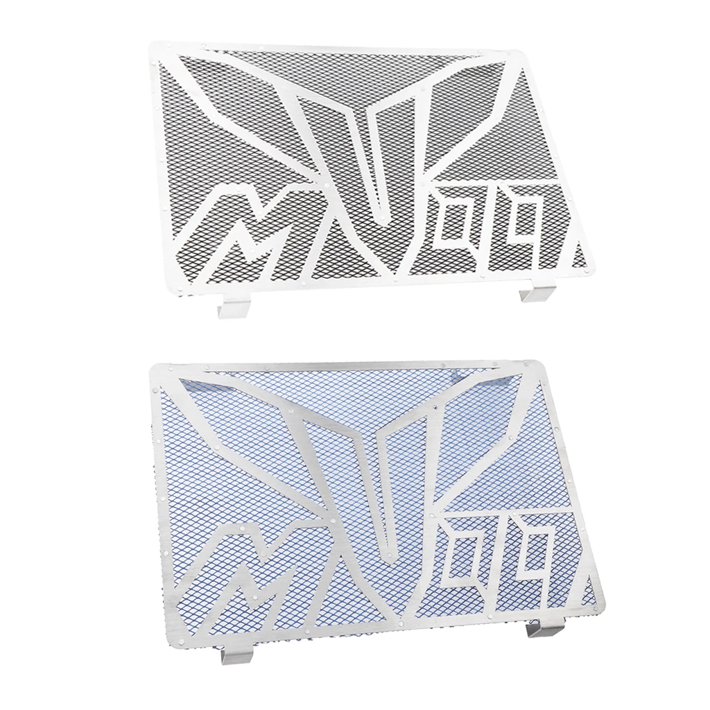 Motorcycle Radiator Guard Grille Oil Cooler Cover For YAMAHA 2016 Black+Blue