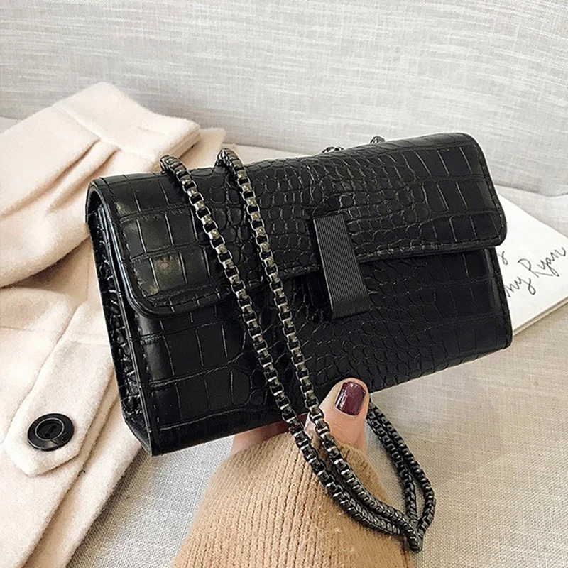 

Stone Pattern Leather Crossbody Bag For Women 2020 Fashion Sac A Main Female Shoulder Bag Female Handbags And Purses Travel