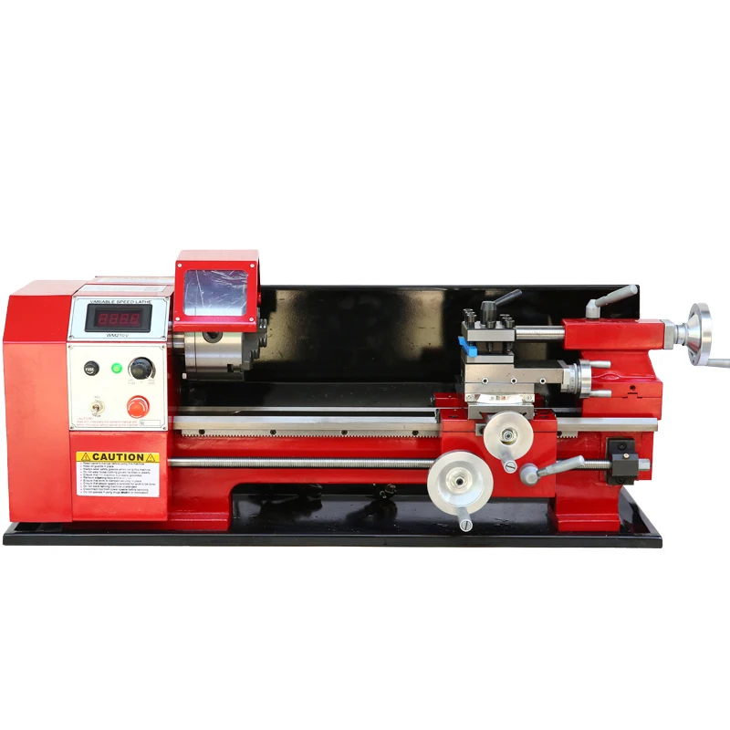 

Miniature Lathe Metal Wood Buddha Beads Processing Small Home 220V High Precision Industry Machine Tools Digital Display Speed
